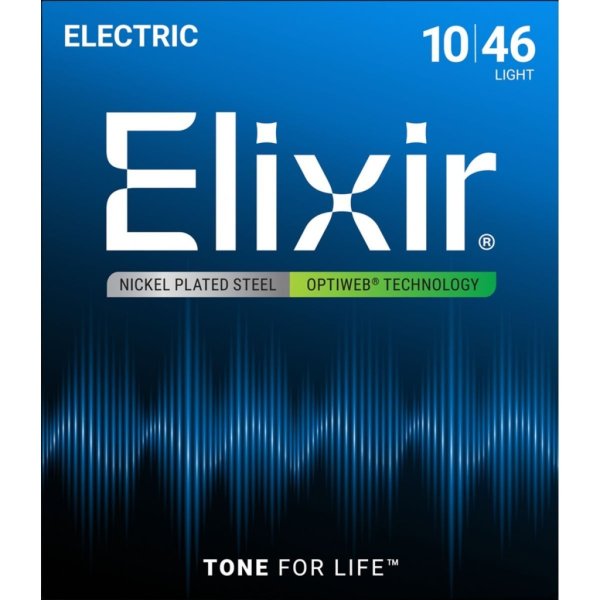 Elixir 19052 Optiweb Комплект струн для электрогитары