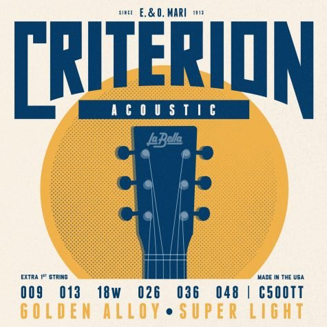 La Bella C500TT Criterion Комплект струн для акустической гитары