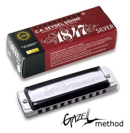 Seydel Sohne 16301PTBB 1847 Silver PT Bb Губная гармошка