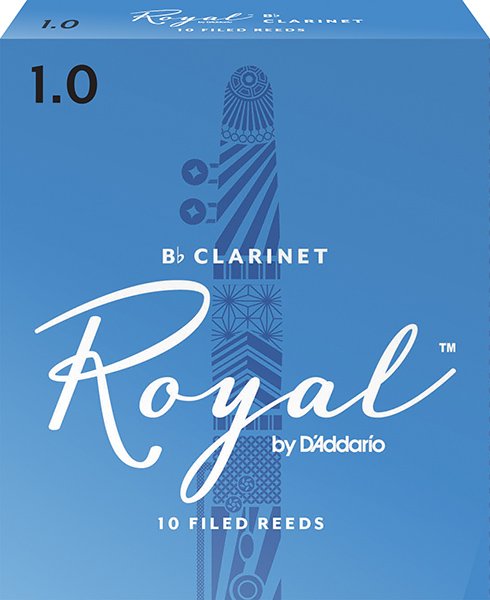 D'Addario Woodwinds Rico RCB1010 Rico Royal Трости для кларнета Вb