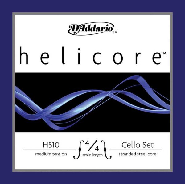 D'Addario H510-4/4M Helicore Комплект струн для виолончели размером 4/4 D'Addario H510-4/4M Helicore Комплект струн для виолончели размером 4/4