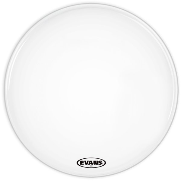 Evans BD20MX2W MX2 White Пластик для маршевого бас-барабана 20"