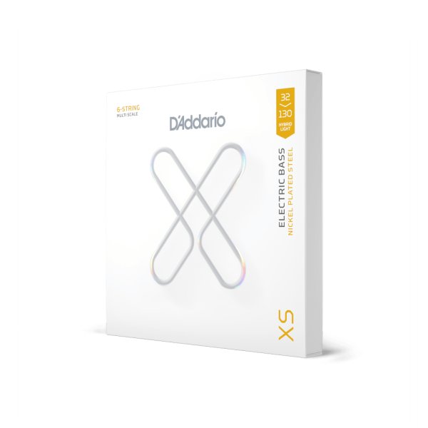 D'Addario XSB32130MS XS Multiscale Комплект струн для 6-струнной бас-гитары