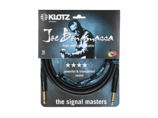 Klotz JBNPP0.30 Joe Bonamassa Кабель инструментальный