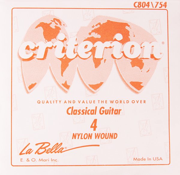 La Bella C754 Criterion Отдельная 4-ая струна для классической гитары