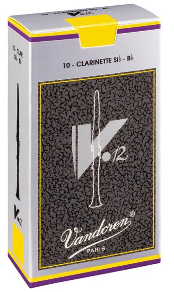 Vandoren CR193 V.12 Трости для кларнета Bb №3 (10шт) Vandoren