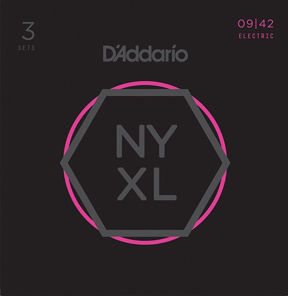 D'Addario NYXL0942-3P NYXL 3 Комплекта струн для электрогитары