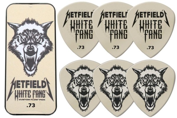 Dunlop PH122T.73 White Fang Медиаторы в коробочке