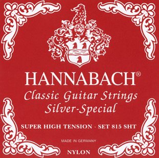 Hannabach 815SHT Red SILVER SPECIAL Комплект струн для классической гитары нейлон/посеребренные Hannabach
