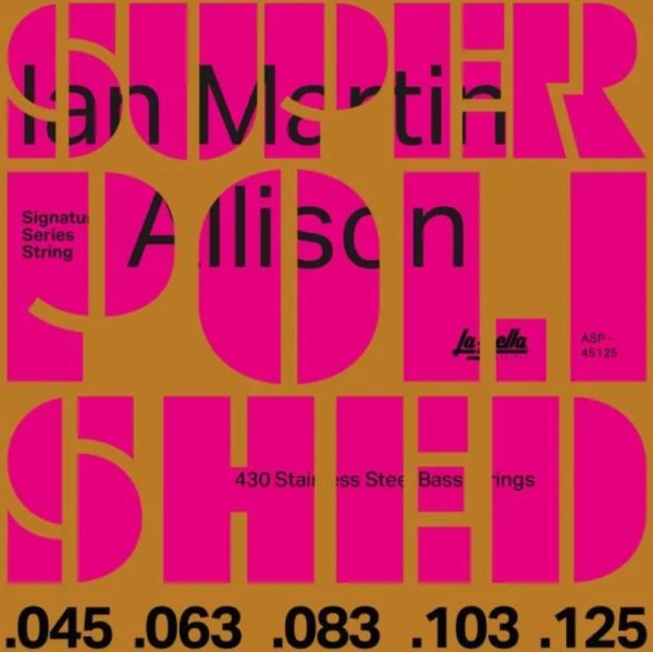 La Bella ASP-45125 Ian Allison Комплект струн для 5-струнной бас-гитары