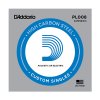 D'Addario PL008 Plain Steel Отдельная струна без обмотки