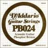 D'Addario PB024 Phosphor Bronze Отдельная струна для акустической гитары