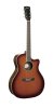 Exotic-GA-Walnut-SS Exotic Series Электро-акустическая гитара, санберст, Cort