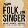 La Bella 840 Folksinger Комплект струн для классической гитары