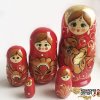 Хохлома LHM10161 Матрешка 