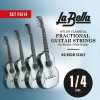 La Bella FG114 Комплект струн для классической гитары размером 1/4
