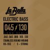 La Bella RX-S5C RX – Stainless Комплект струн для 5-струнной бас-гитары
