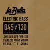 La Bella RX-S5D RX – Stainless Комплект струн для 5-струнной бас-гитары