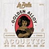 La Bella 40PB Golden Alloy Комплект струн для акустической гитары