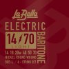 La Bella BGE-L Комплект струн для электрогитары баритон