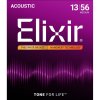 Elixir 16102 NANOWEB Комплект струн для акустической гитары