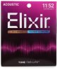 Elixir 11025 POLYWEB Комплект струн для акустической гитары