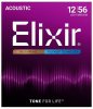 Elixir 11075 POLYWEB Комплект струн для акустической гитары