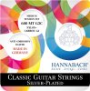 Hannabach 600MT-G3C Silver-Plated Комплект струн для классической гитары