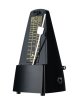 WSM-330BK Метроном механический черный Cherub