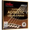 Alice AW4112-SL Комплект струн для 12-струнной акустической гитары