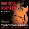 Fedosov RSM009 Red Star Master Medium Комплект струн для электрогитары