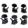 Musiclily MX1351BK-3MX1352BK-3 Колки для гитары 3+3