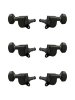Metallor J-07-BK-3+3 Колки для гитары 3+3