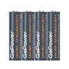 GoPower 00-00015593 Элемент питания R03 AAA Shrink 4 Heavy Duty солевой 1.5V