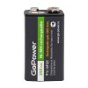 GoPower 00-00017020 Аккумулятор бытовой Крона 6F22 Ni-MH 9В 250мАч /images/product_images/info_images/212935_0.jpg