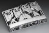Schaller 12130200 (467) 3D-4 CH Бридж (струнодержатель) для 4-х струнной бас-гитары SCHALLER