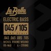 La Bella RX-N4D RX – Nickel Комплект струн для бас-гитары