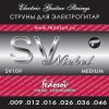 Fedosov SV109 Комплект струн для электрогитары